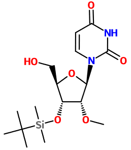 (image for) MC081205 3'-O-(tert-Butyldimethylsilyl)-2'-O-methyluridine